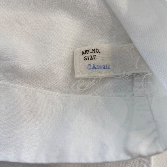 Vintage pillow cases Floral Embroidered White 100% cotton Cottagecore  bedding - Picture 8 of 15